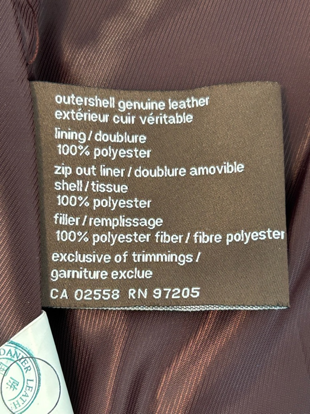 Danier leather jacket - Picture 6 of 16